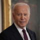 Washington DC USA - November 13, 2024 - President Biden addresses the Classroom to Careers education summit in the White House East Room.